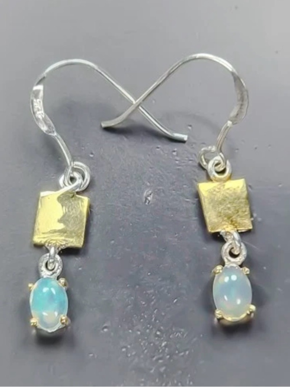 NEW! Ethiopian Opal Earrings